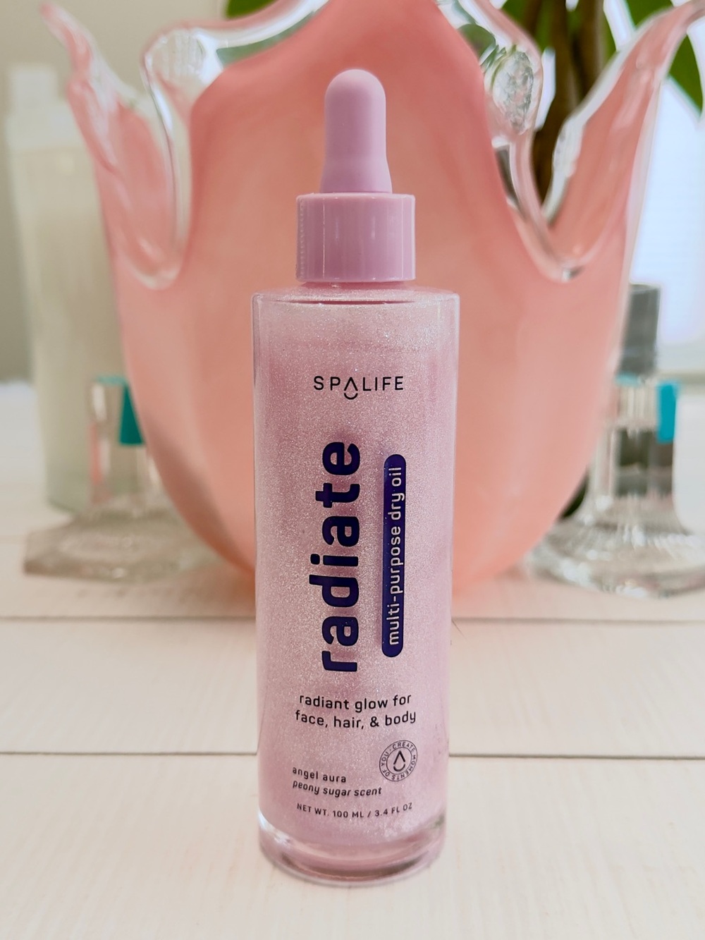 SPA LIFE Radiate Multi-Purpose Oil
Hair & Skin- Peony Sugar